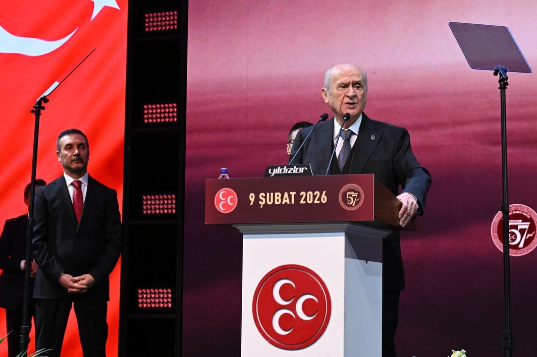 MHP Genel Başkanı Devlet Bahçeli, Partinin 57. Yıl Dönümü Programına Katıldı