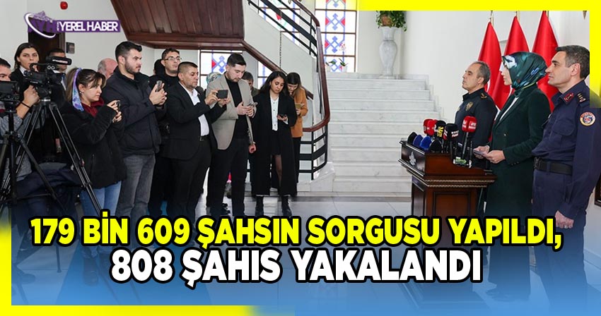 Afyon İl Jandarma Komutanı ve İl Emniyet Müdürü Basın Mensuplarını Bilgilendirdi