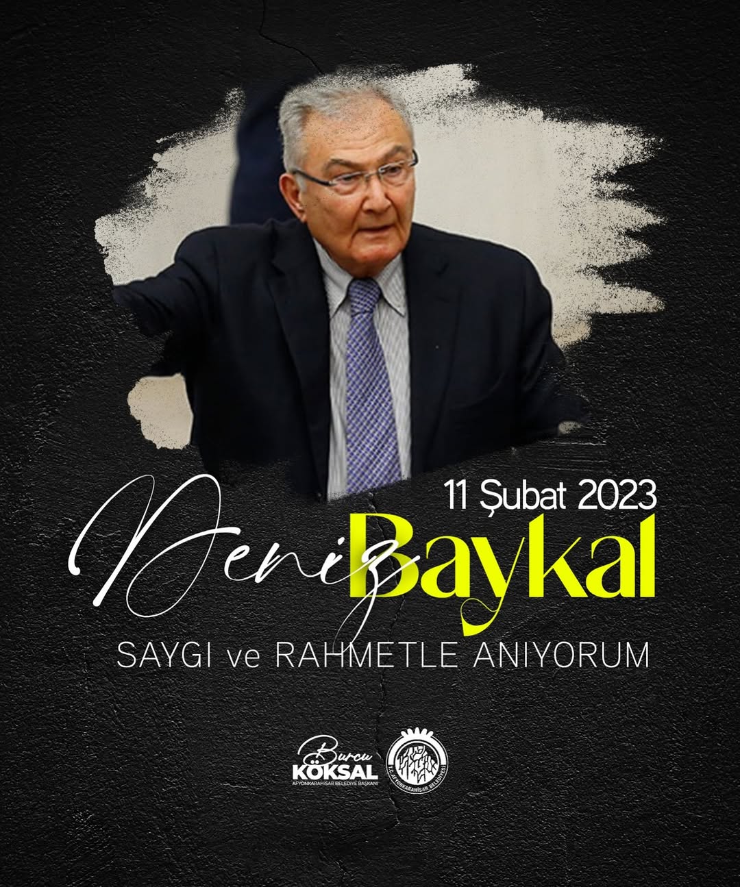 Deniz Baykal'ı Anma Mesajı