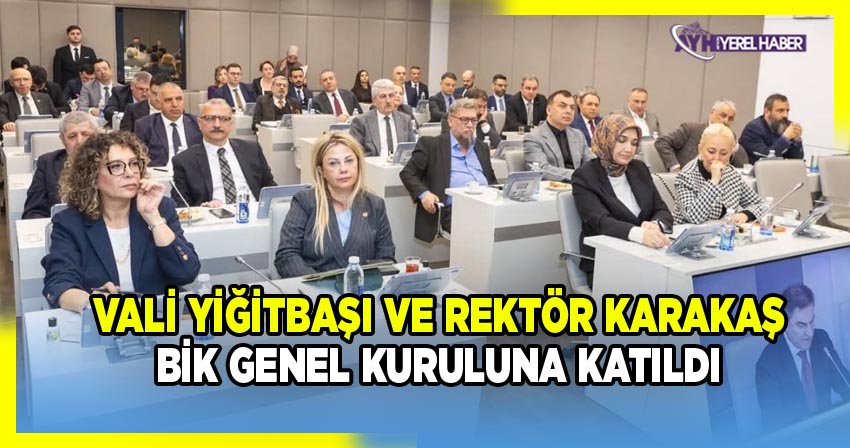 Afyonkarahisar Valisi ve AKÜ Rektörü Basın İlan Kurumu Genel Kurulu'na Katıldı