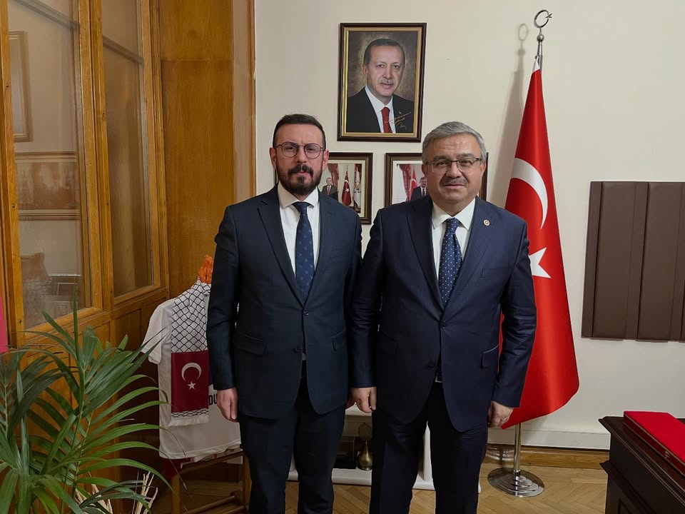 TBMM'de Afyonkarahisar Milletvekili Halit Özdemir'i Ağırladı