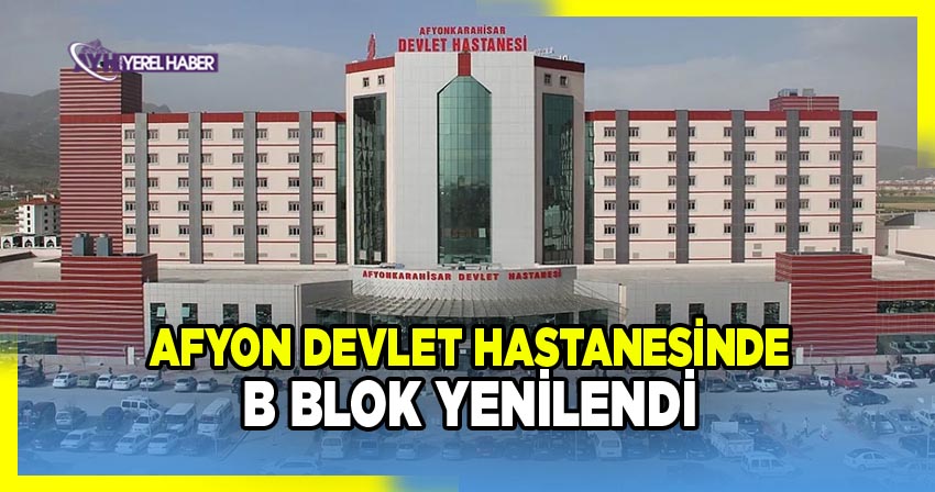 AK Parti Afyonkarahisar İl Başkanlığı'ndan Devlet Hastanesi'nde Yeni Düzenleme Açıklaması