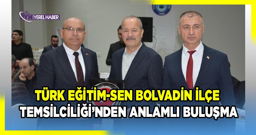 Türk Eğitim-Sen Bolvadin İlçe Temsilciliği Yemekli Program Düzenledi