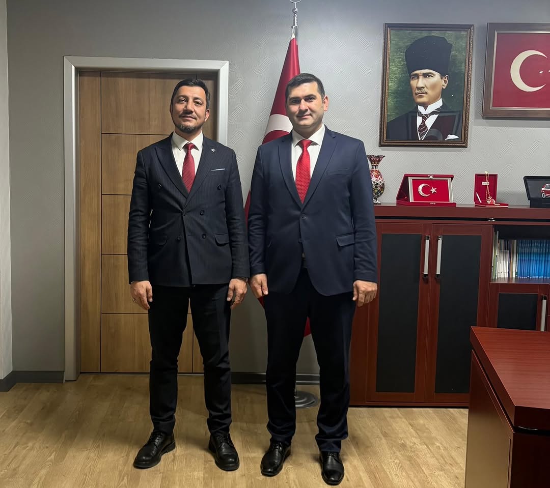 TÜGVA Afyonkarahisar Şube Başkanı Ramazan Sami Çınar, SGK İl Müdürlüğü'nü Ziyaret Etti