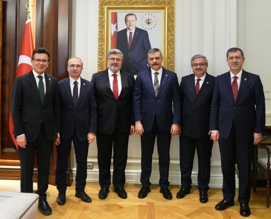 Ankara'da İçişleri Bakanı Mustafa Çiftçi'ye Ziyaret