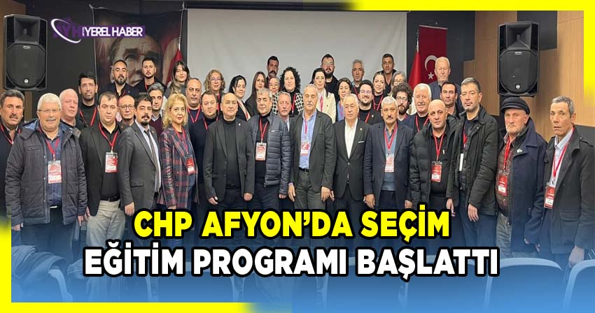CHP Afyonkarahisar İl Başkanı Hasan Karadeniz: 'Seçim Çalışmalarına Şimdiden Başladık'