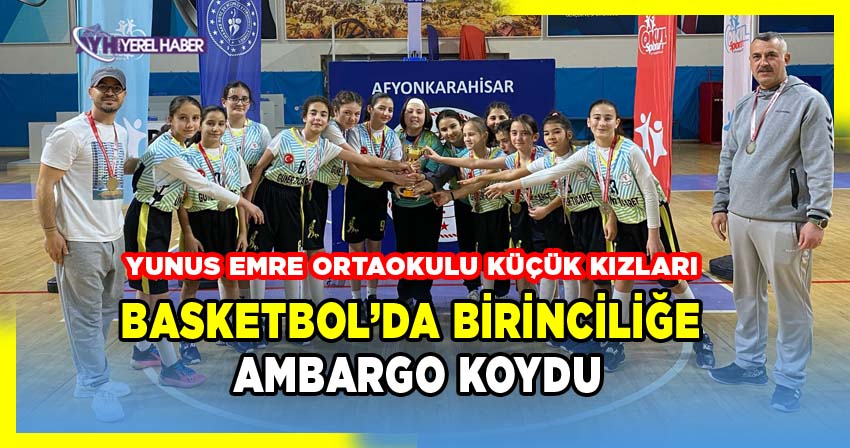 Afyonkarahisar’da düzenlenen Okul Sporları Küçükler Basketbol müsabakaları, Prof. Dr. Veysel Eroğlu Spor Salonu’nda tamamlandı