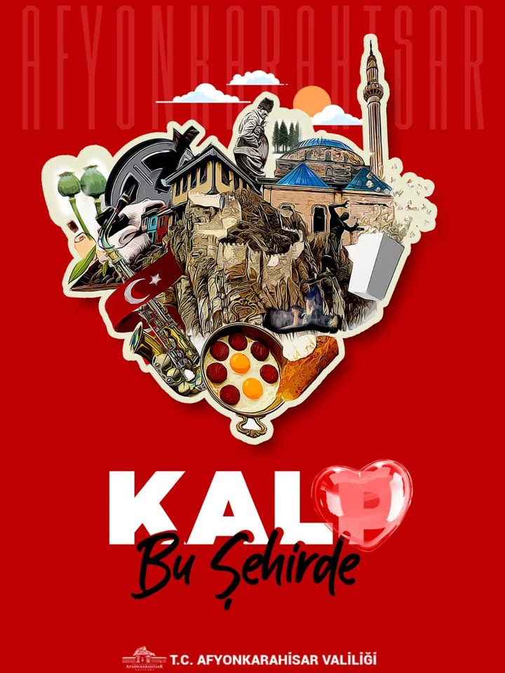 Afyonkarahisar Valiliği'nden Eşsiz Şehir Tanıtımı