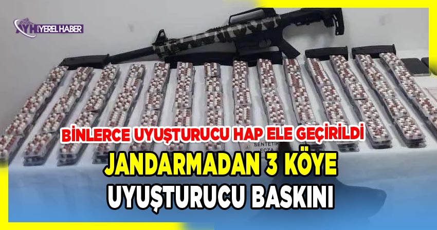 Afyonkarahisar Jandarma Operasyonunda 5 Bin 945 Adet Sentetik Uyuşturucu Hap Ele Geçirildi