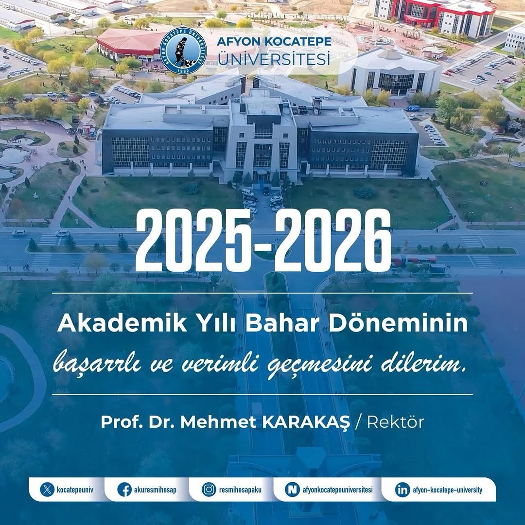 Afyon Kocatepe Üniversitesi'nin Sosyal Medya Paylaşımı