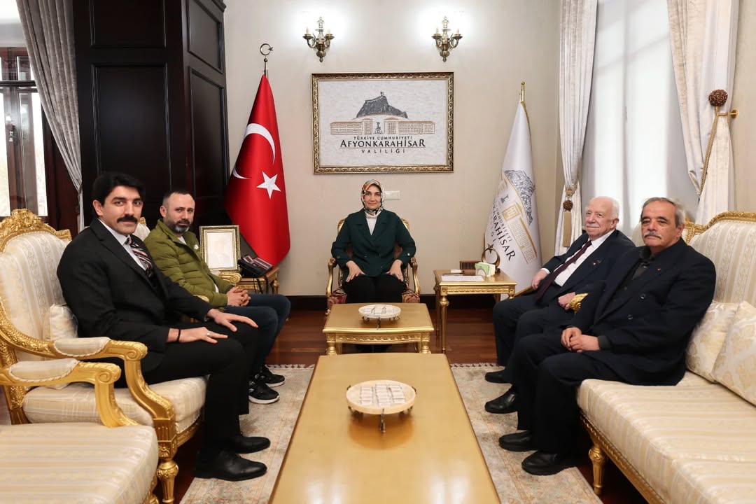 Afyonkarahisar Valiliği Vali Doç. Dr. Kübra Güran Yiğitbaşı'nı Kabul Etti