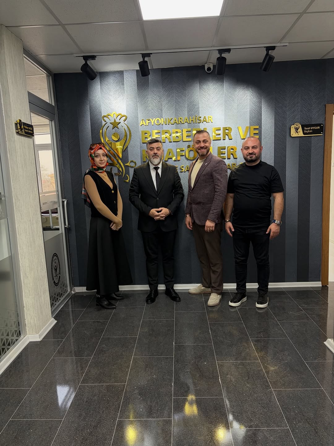 Xaura Global Şirketinin Liderleri Afyonkarahisar'da Bulundu