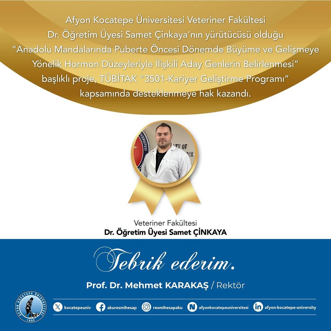 Afyon Kocatepe Üniversitesi'nin Paylaşımı