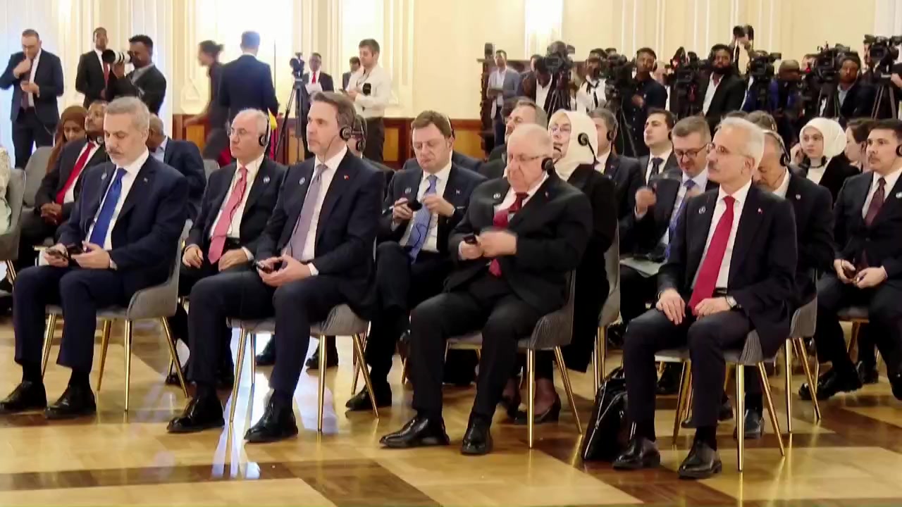 Türkiye Cumhurbaşkanı Recep Tayyip Erdoğan'dan Etiyopya Başbakanı Abiy Ahmed Ali İle İmza Töreni ve Basın Toplantısı