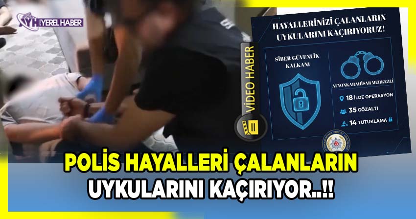 Afyonkarahisar Merkezli Dolandırıcılık Operasyonu