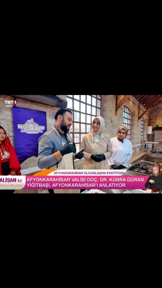 Afyonkarahisar Valiliği'nin Tanıtım Programına Katkı Sunan Vali Doç. Dr. Kübra Güran Yiğitbaşı Konuk Oldu
